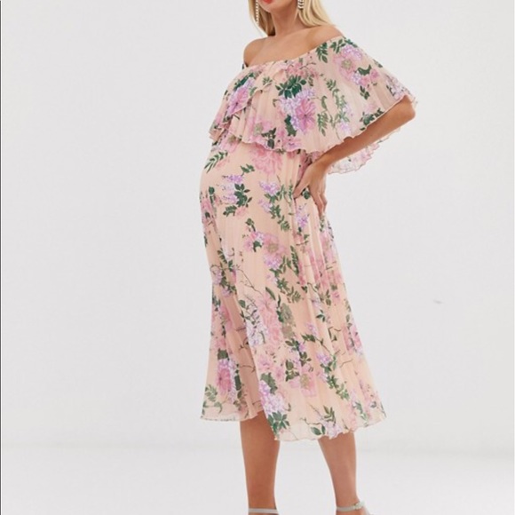 ASOS Maternity Dresses & Skirts - ASOS pleated maternity dress size 4